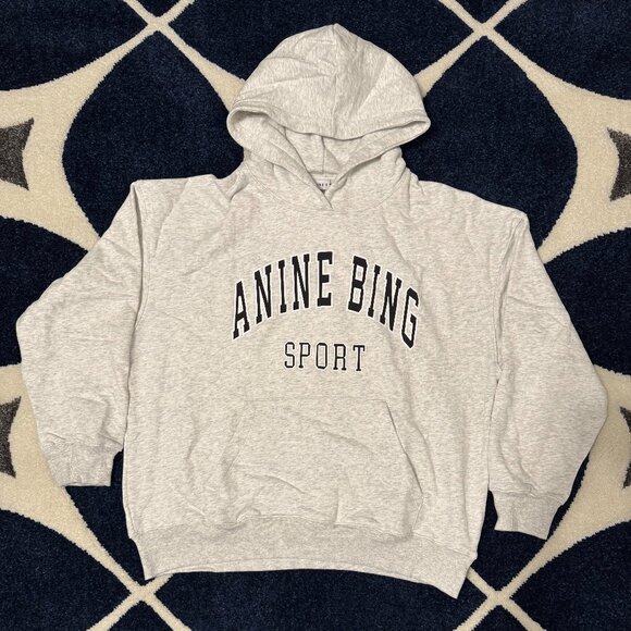 Anine Bing Tops - Anine Bing Sport Sweatshirt Heather Gray Size Small or Medium